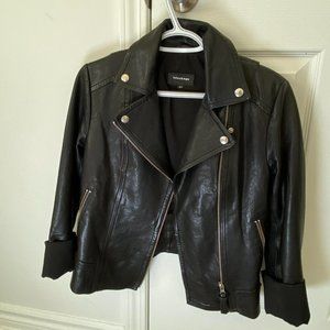 mackage leather jacket , size XS - good condition